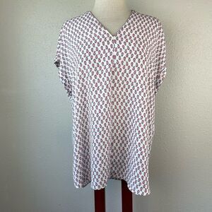 Pleione Short Sleeve Top Size L EUC